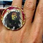 BOB MARLEY glitter statemen..
