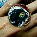 BOB MARLEY glitter statemen..