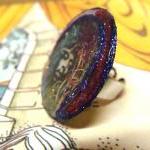 JIMI HENDRIX colorful glitt..