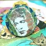 Bob Dylan Glitter Resin Ri..