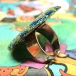 BOB DYLAN glitter resin rin..
