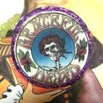 GRATEFUL DEAD LOGO glitter ..
